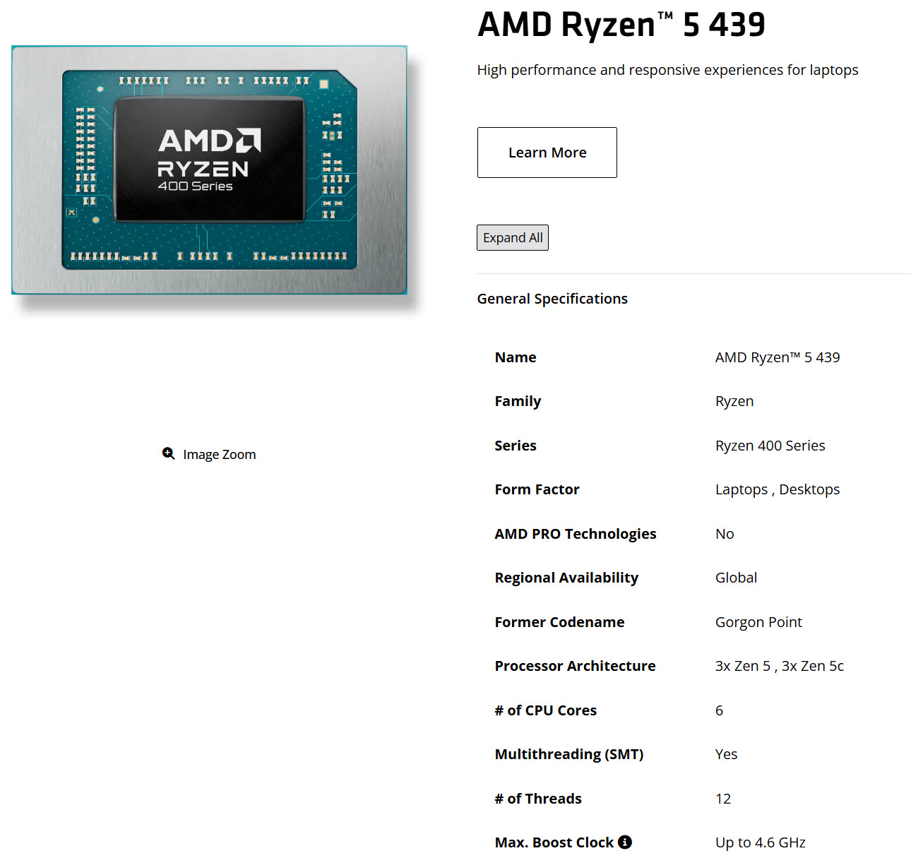 AMD випустила APU Gorgon: Ryzen 7 449 та Ryzen 5 439 без NPU для доступніших ноутбуків, що ігнорують тренд на "штучний інтелект" 3 AMD випустила APU Gorgon: Ryzen 7 449 та Ryzen 5 439 без NPU для доступніших ноутбуків, що ігнорують тренд на "штучний інтелект" 3