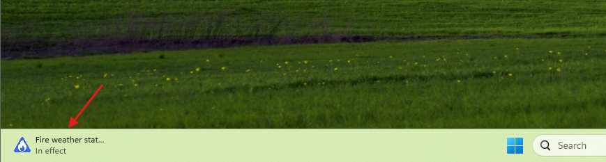 Taskbar alerts