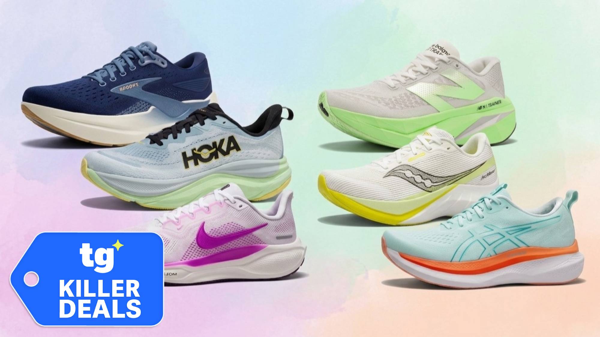 Біжи вигідно: Hoka, Brooks та Asics до 50% дешевше 30