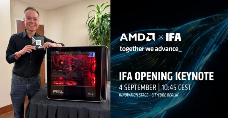 AMD привезе на IFA 2026 «персональний ШІ» — очікуються нові Ryzen 1 AMD привезе на IFA 2026 «персональний ШІ» — очікуються нові Ryzen 1