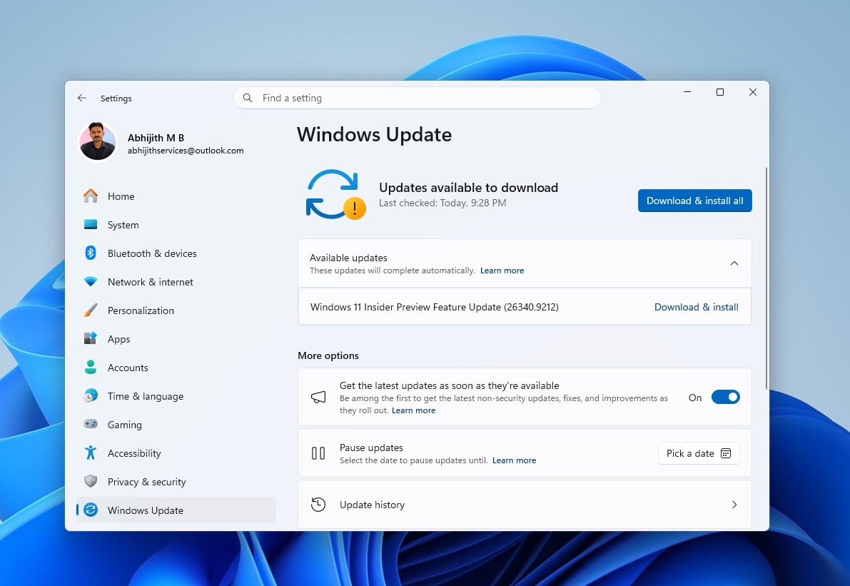 Microsoft визнає слабкість меню правої кнопки миші у Windows 11 та обіцяє покращення 7 Експериментальний збір August 17