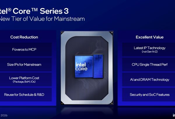 Intel оптимізувала вартість платформи Wildcat Lake завдяки UCIe замість Foveros