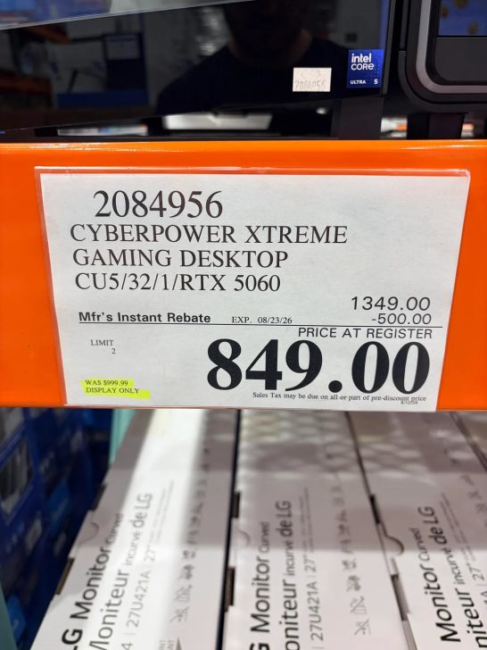 CyberPowerPC робить мрію геймера реальністю: потужний ПК за $750 5 CyberPowerPC робить мрію геймера реальністю: потужний ПК за $750 5
