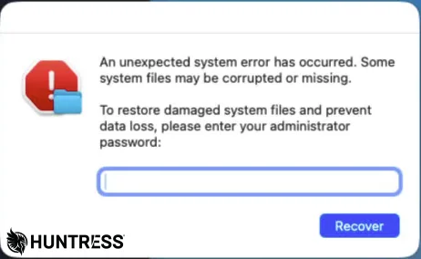 ClickFix атакує macOS, краде криптовалюту 3