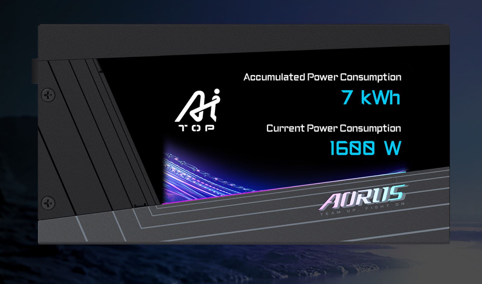 GIGABYTE офіційно представила блок живлення AORUS P1600W: компактний 160-мм дизайн та сертифікація 80+ Titanium 4