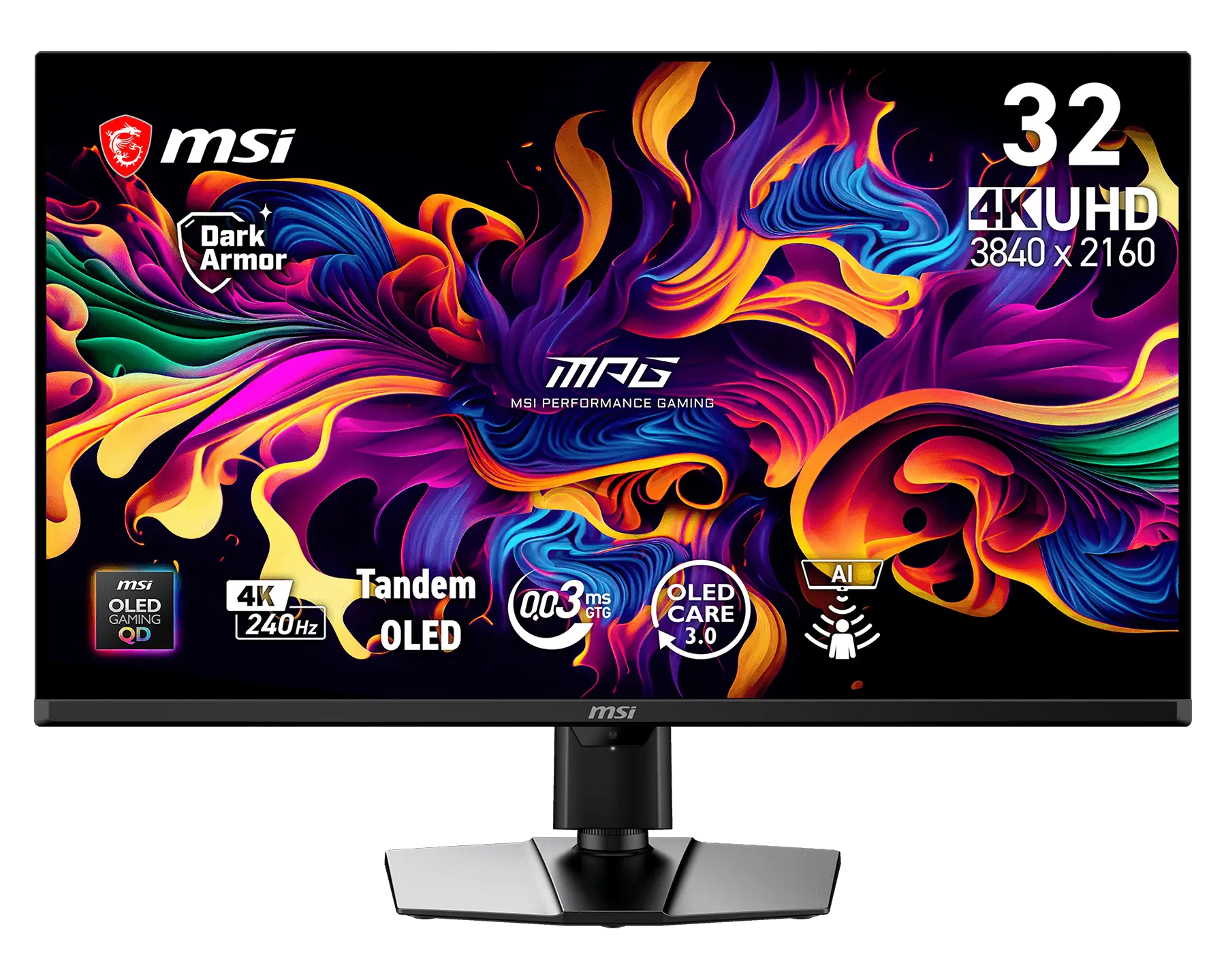 MSI MPG 322UR QD-OLED X24: ігровий монітор, що вражає якістю зображення 1