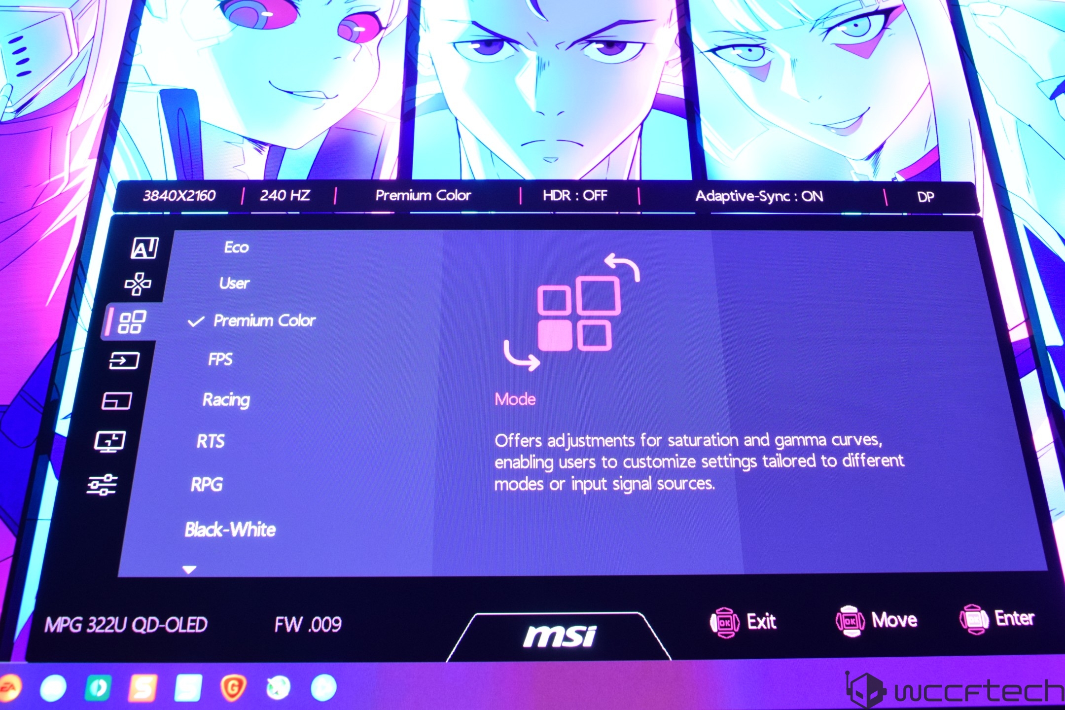 MSI MPG 322UR QD-OLED X24: ігровий монітор, що вражає якістю зображення 42