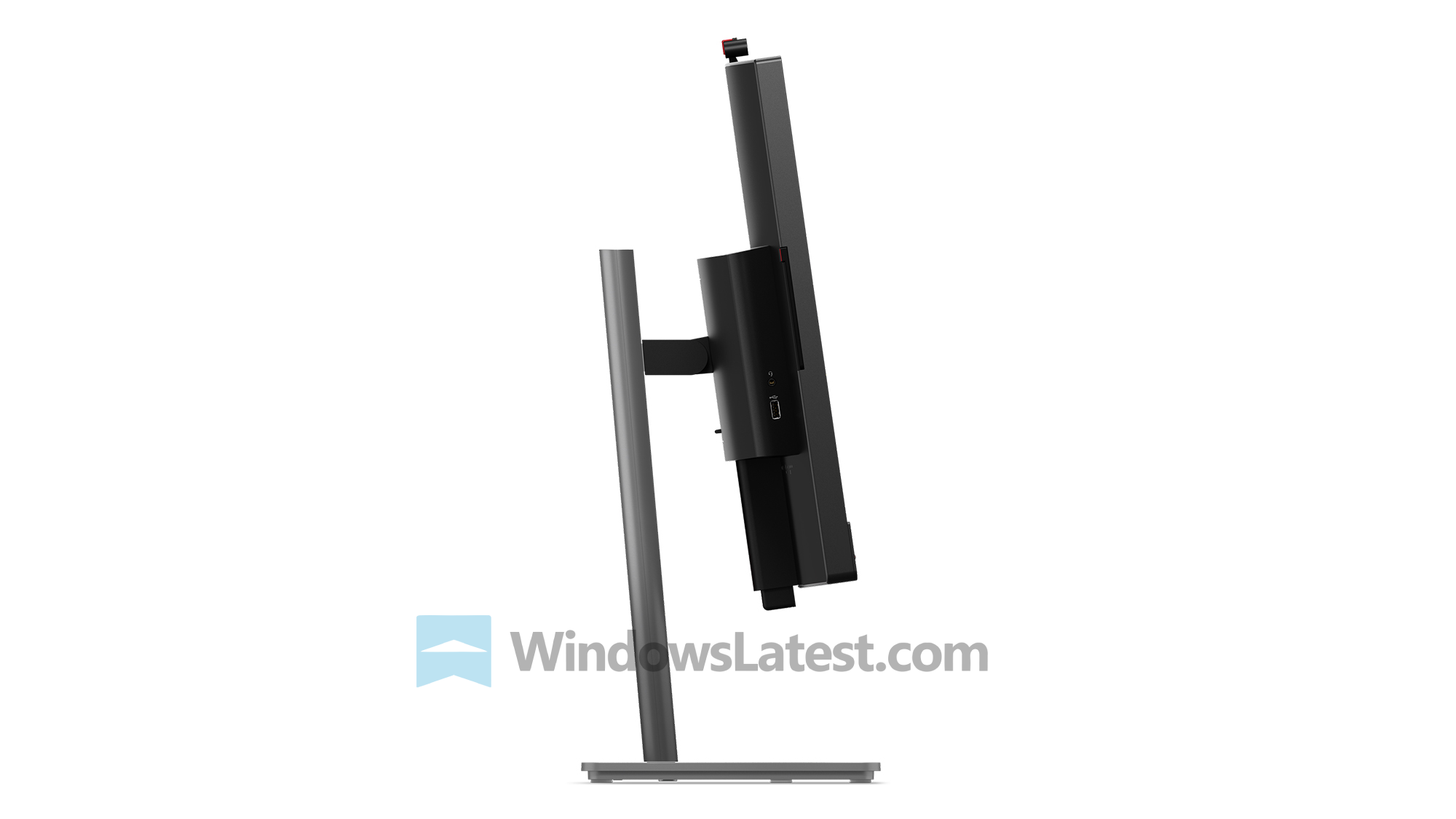 Бічний вигляд монітора Lenovo ThinkVision p34wd 4v