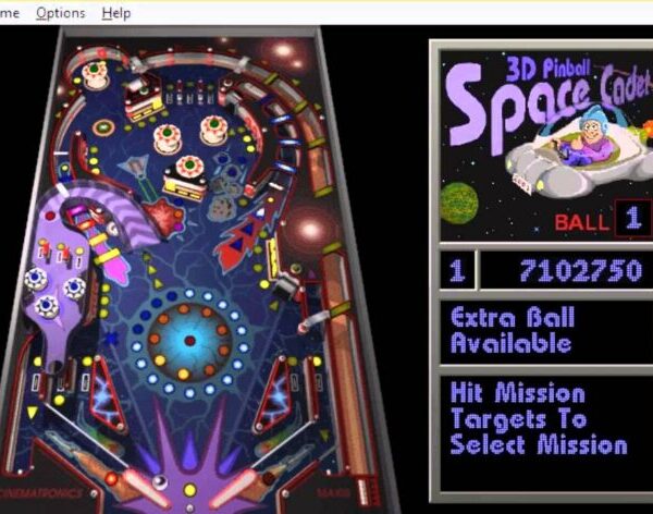 Класичний Windows Pinball 3D Space Cadet отримає фізичне втілення