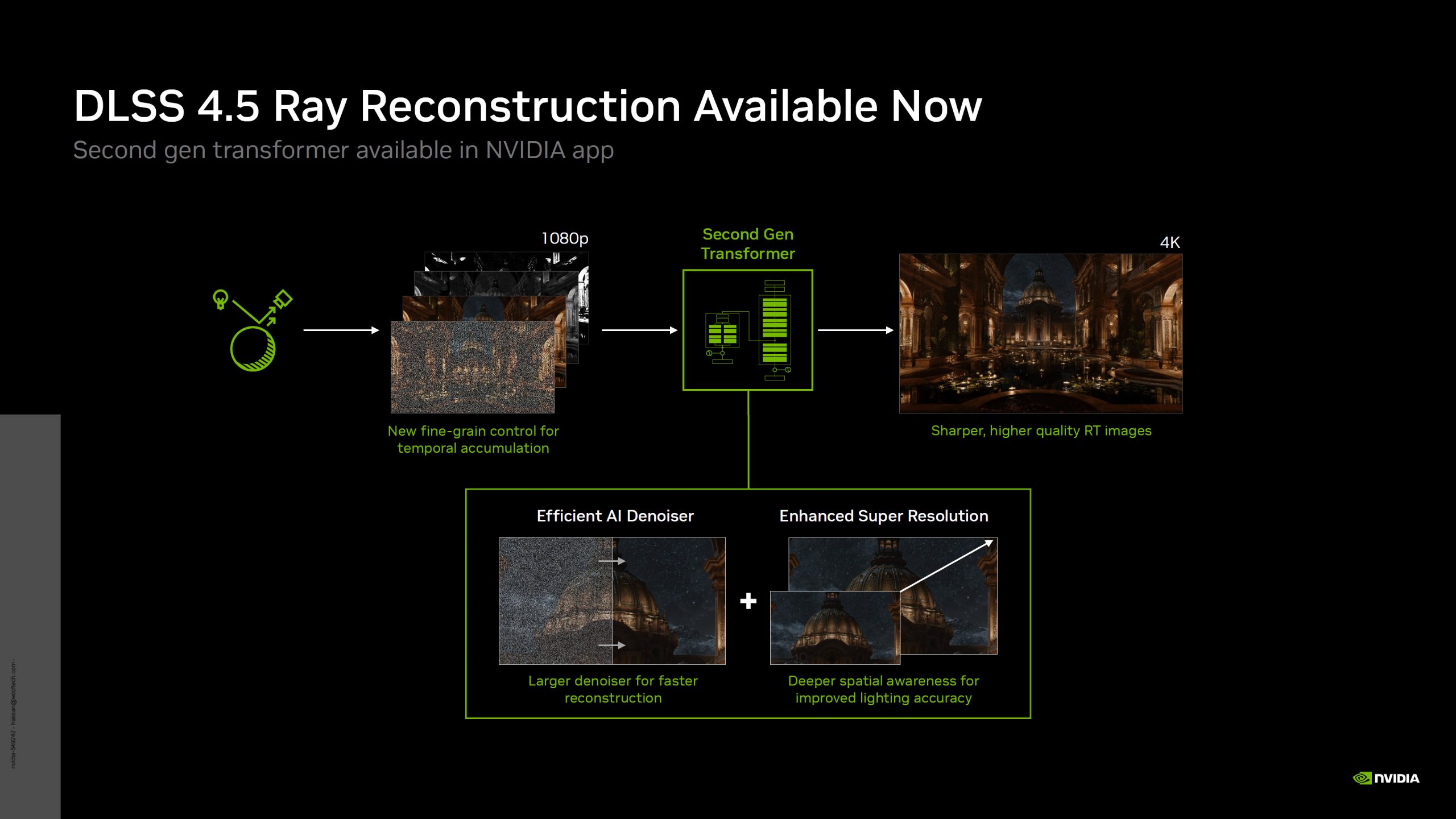 NVIDIA DLSS 4.5 Ray Reconstruction виходить з 007 First Light, Control Resonant та RTX Remix 2