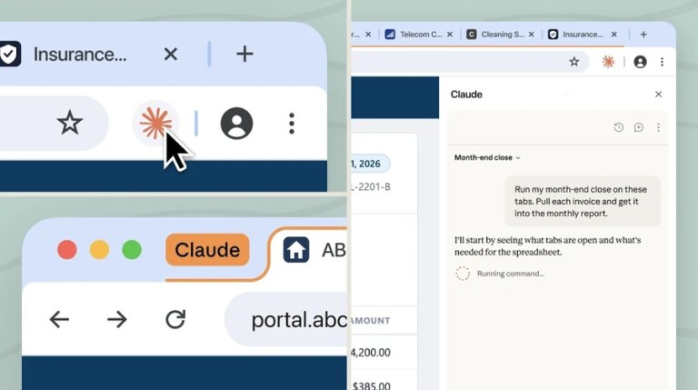 Claude Cowork інтегрується з бічною панеллю Chrome 1