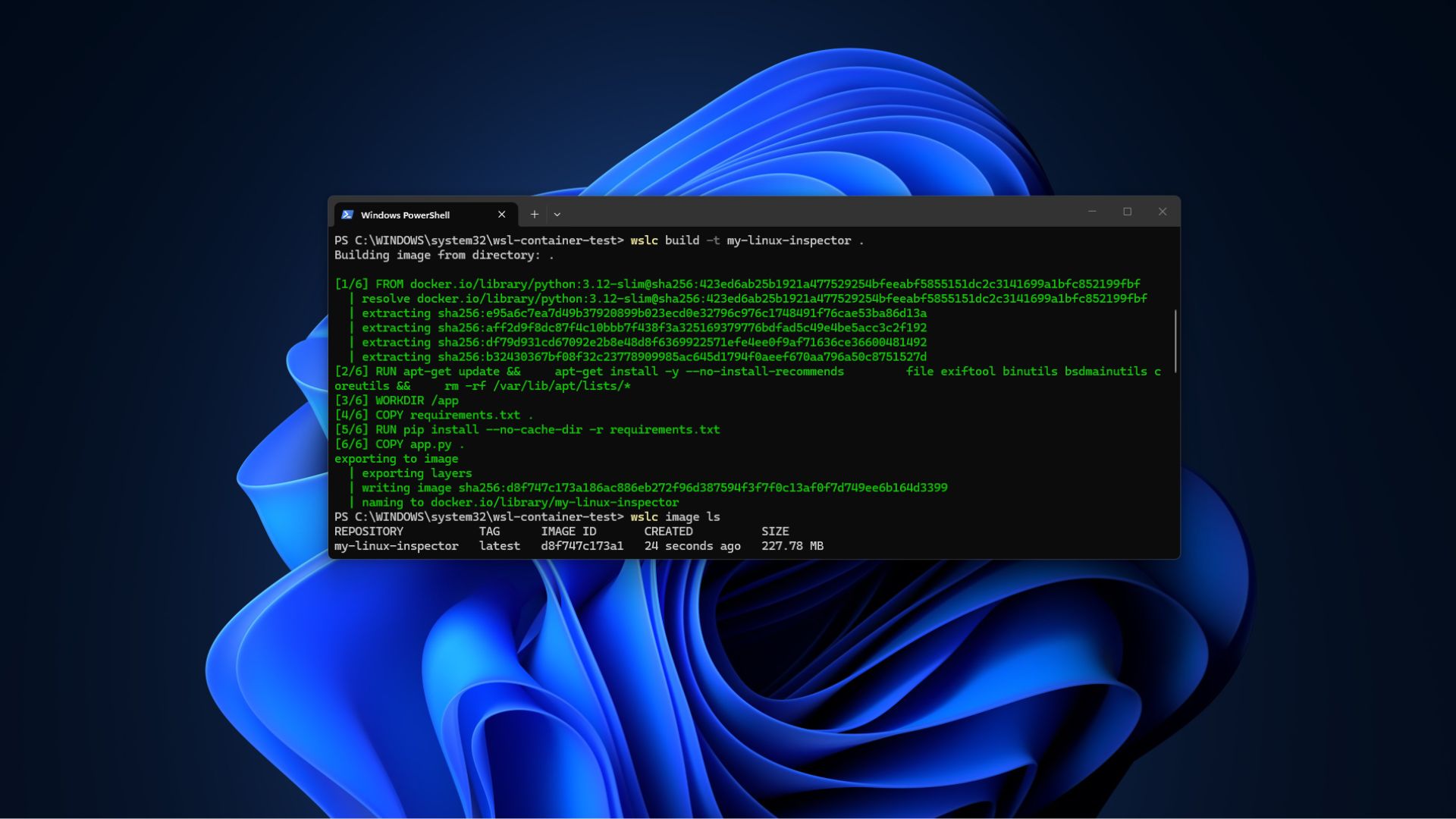 Google додає підтримку Windows 11 та WSL для своїх нових ШІ-інструментів 5 WSL Containers in action on Windows 11