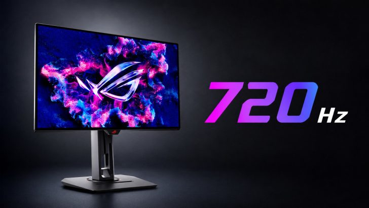 ASUS представила три 25-дюймові OLED-монітори з частотою 720 Гц 76