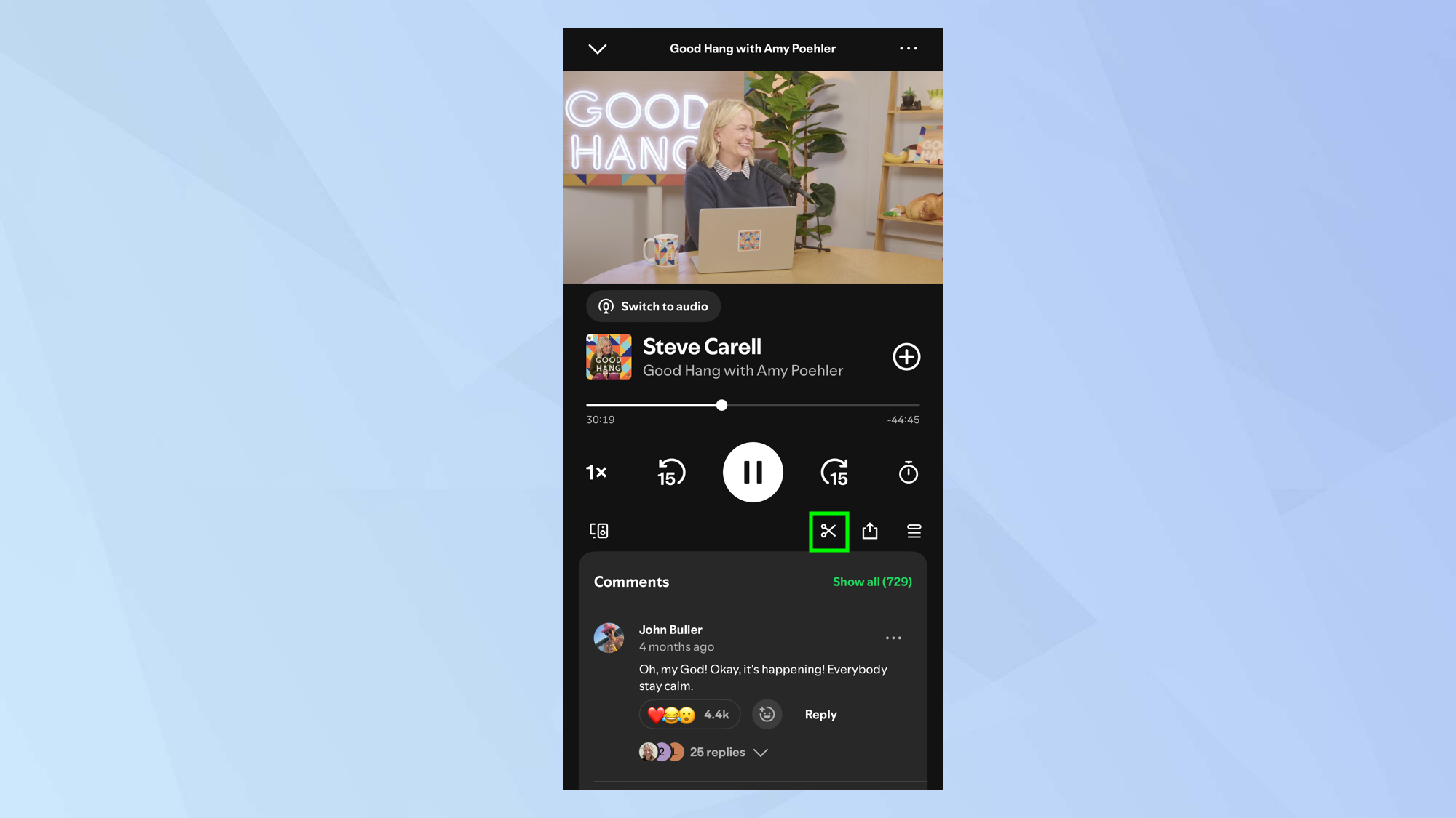 Spotify полегшує збереження важливих моментів подкастів 3