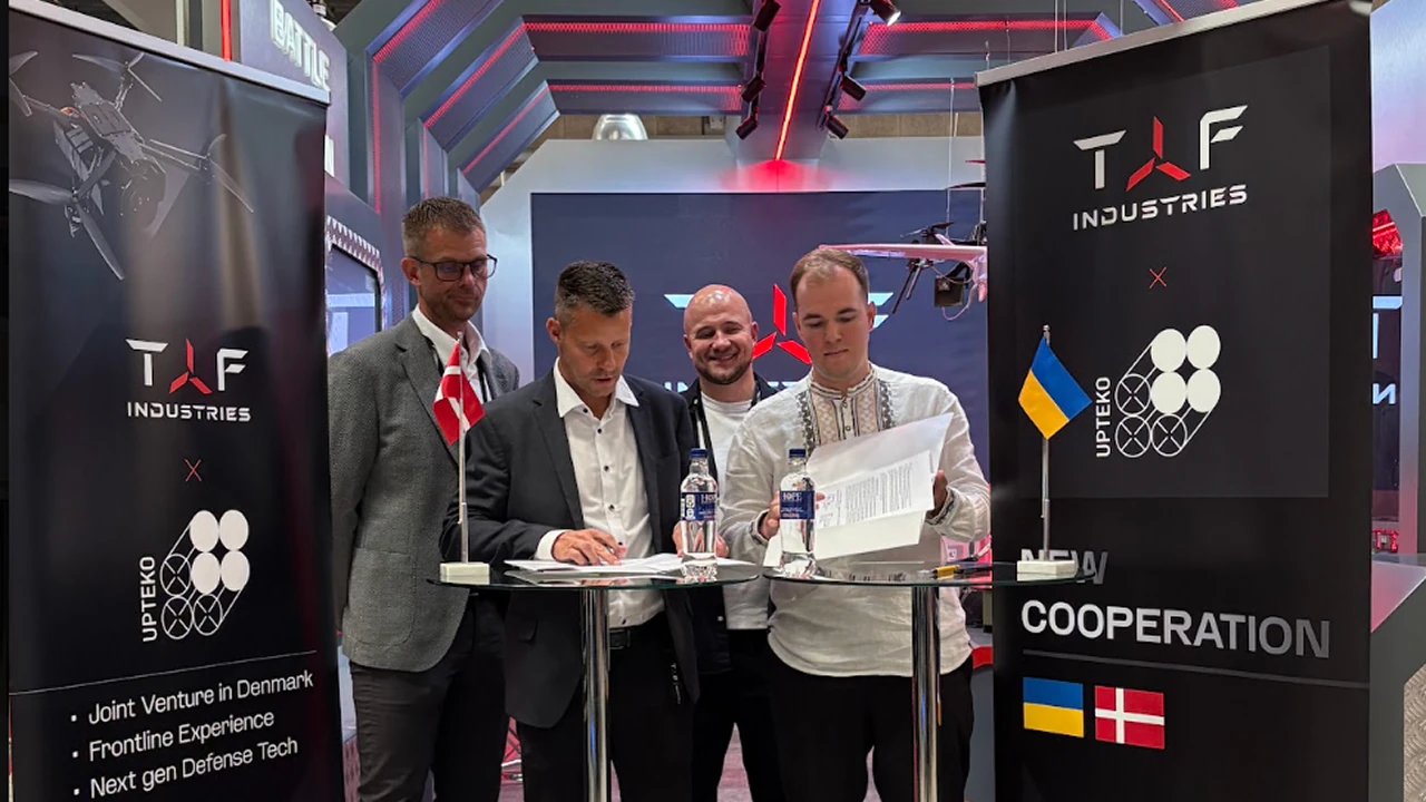 TAF Industries та Upteko започатковують спільне виробництво дронів у Данії 2