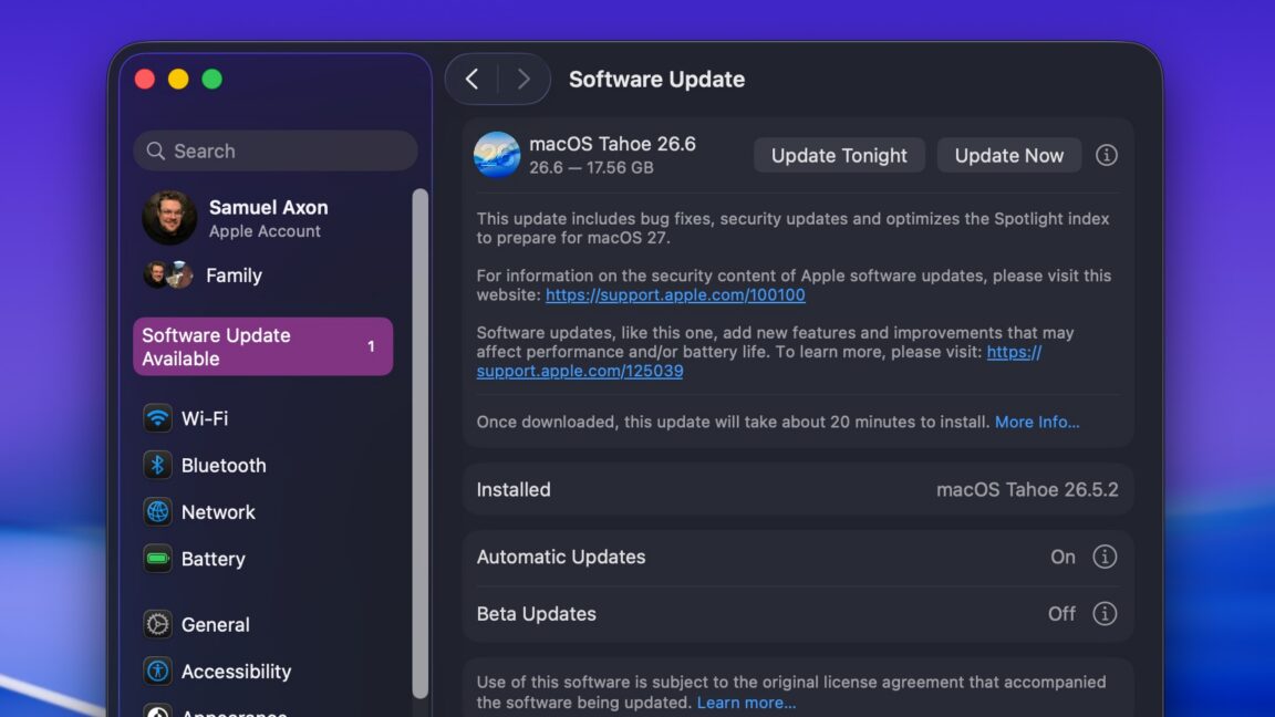 Apple випускає iOS та macOS 26.6, відкриваючи шлях до версії 27 2