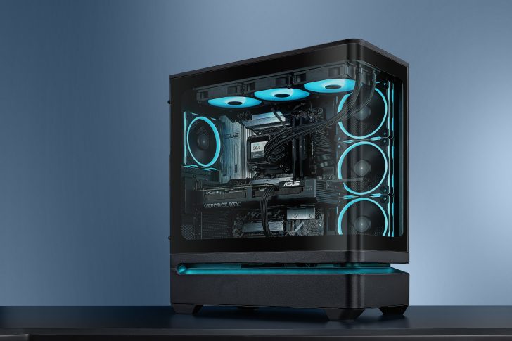 ASUS втілила "плаваючу" конструкцію в корпусі Prime AP304 для охолодження GPU та панорамного огляду через вигнуту бічну панель 2