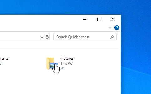 File Explorer search bar in Windows 11