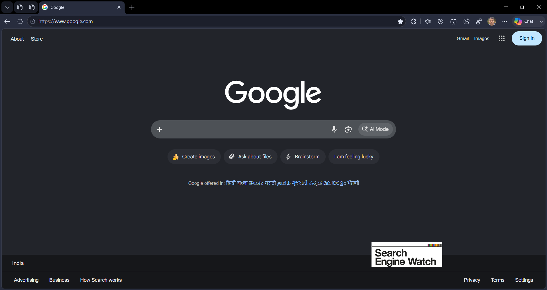 Google тестує пошук без кнопки "Пошук Google" 1