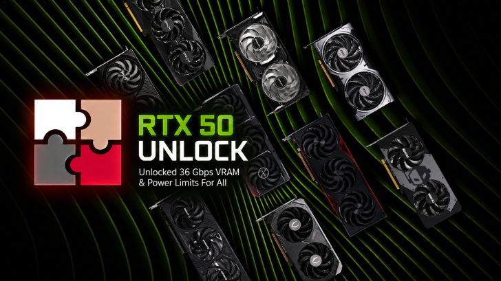 HYDRA Tool розблоковує VRAM RTX 50, розганяючи GDDR7 до 36 Гбіт/с та 125% ліміту потужності 25