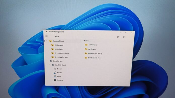 Перероблений інструмент керування друком у Windows 11 тепер доступний у каналі Release Preview.