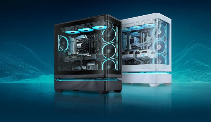 ASUS втілила "плаваючу" конструкцію в корпусі Prime AP304 для охолодження GPU та панорамного огляду через вигнуту бічну панель 1