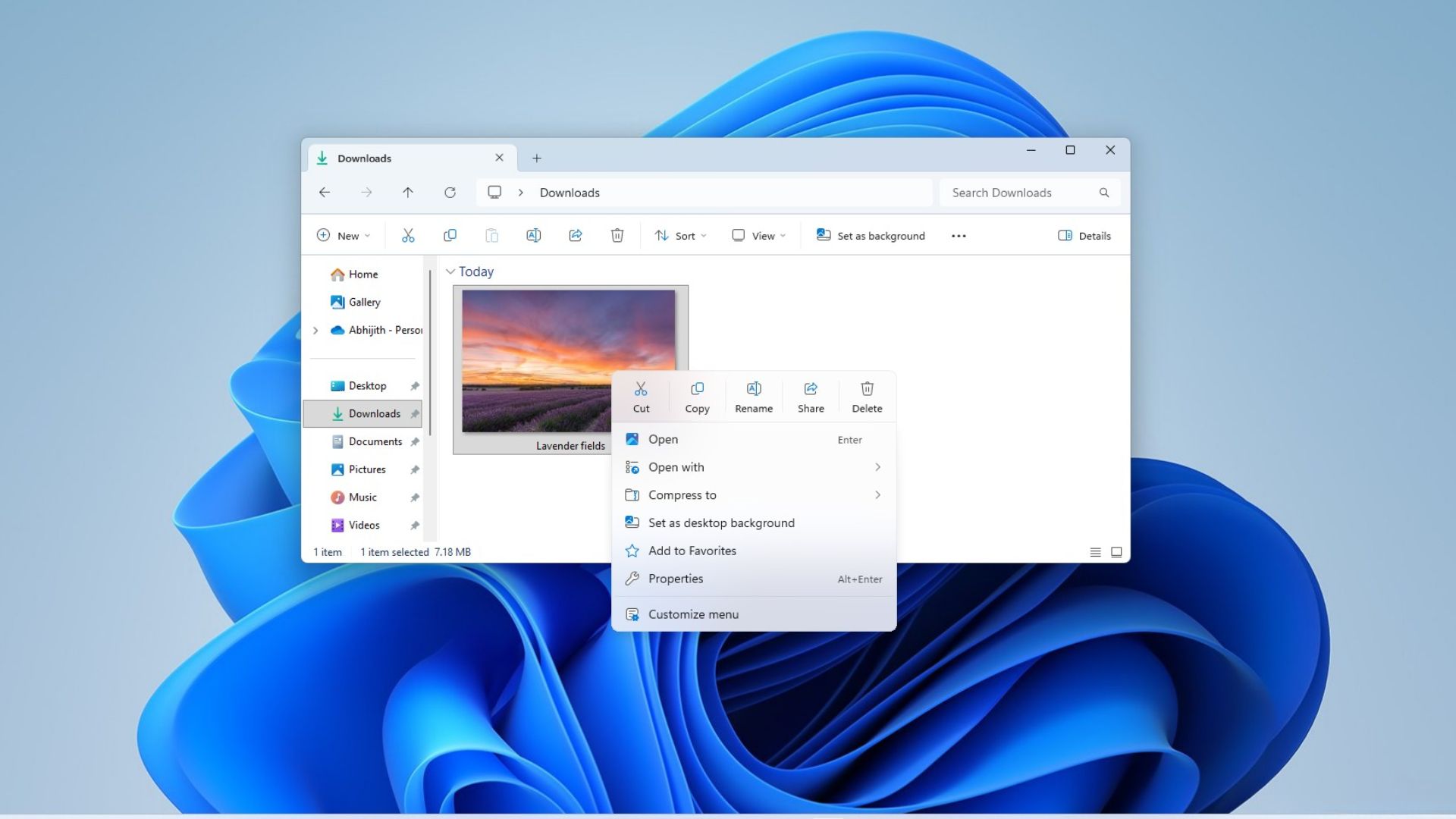 Microsoft визнає слабкість меню правої кнопки миші у Windows 11 та обіцяє покращення 2 Нове контекстне меню Windows 11