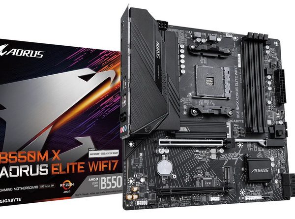 AM4 знову в тренді: Gigabyte випустила плату B550 Aorus Elite WIFI7 для процесорів Ryzen 5000