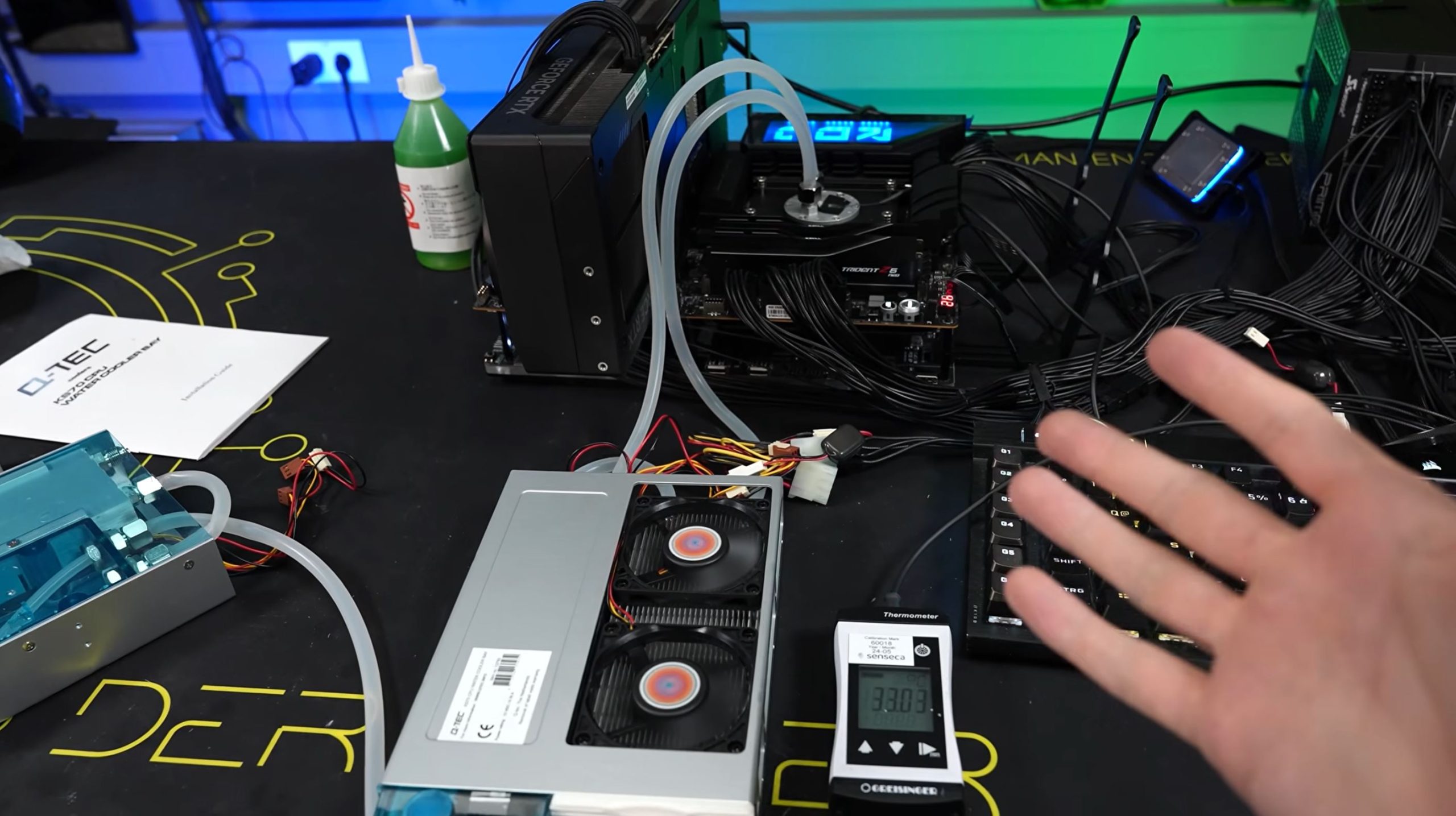 Старий кулер Pentium 4 охолодив Ryzen 7 9800X3D, але важкі навантаження виявили його слабкі місця 3
