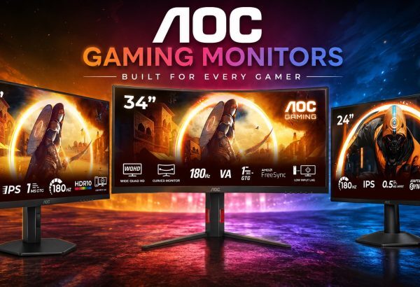 AOC випустила чотири бюджетні ігрові монітори з частотою до 260 Гц