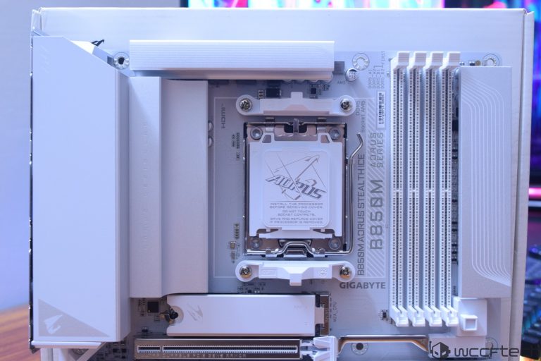 Огляд материнської плати Gigabyte B850M AORUS Stealth ICE: елегантність та міць у форматі mATX 77
