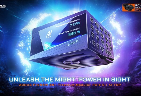 GIGABYTE офіційно представила блок живлення AORUS P1600W: компактний 160-мм дизайн та сертифікація 80+ Titanium