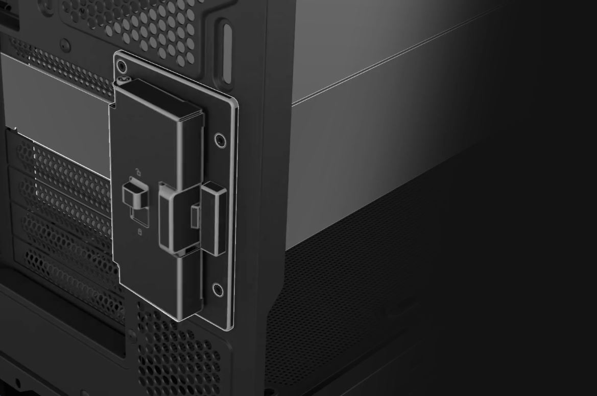 ASUS втілила "плаваючу" конструкцію в корпусі Prime AP304 для охолодження GPU та панорамного огляду через вигнуту бічну панель 7