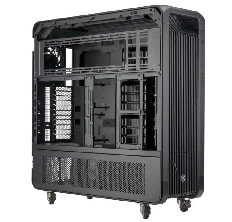 SilverStone представила великий корпус ALTA T2 для робочих станцій з кількома GPU 10