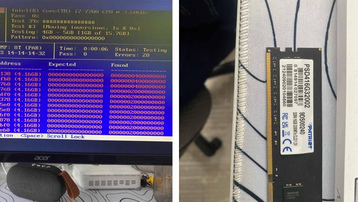Patriot Memory вимагає понад 80% вартості ОЗП за доставку в рамках довічної гарантії 1