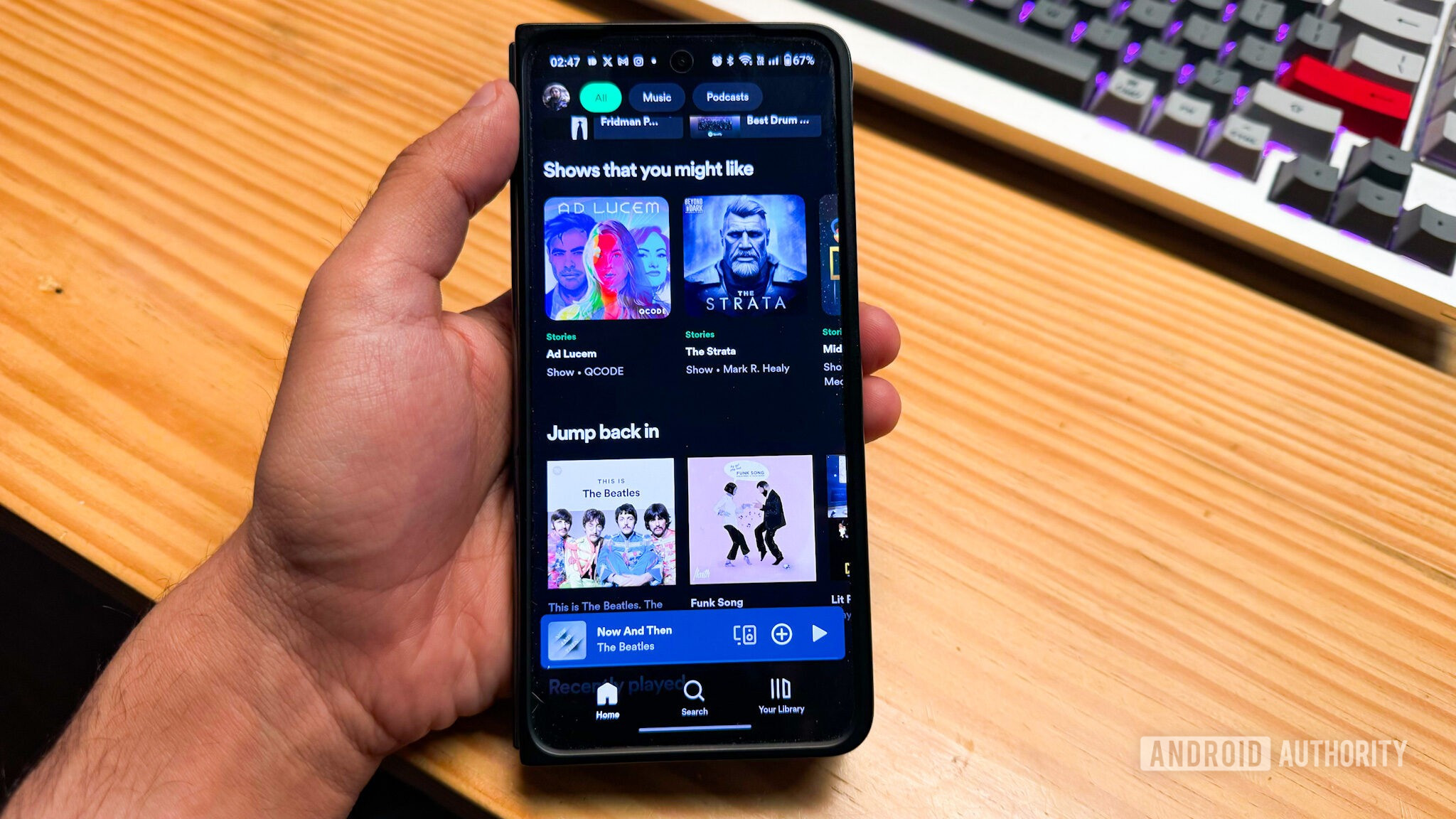 Spotify тестує функцію пропуску реклами в подкастах 1