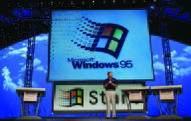 Windows 95 launch