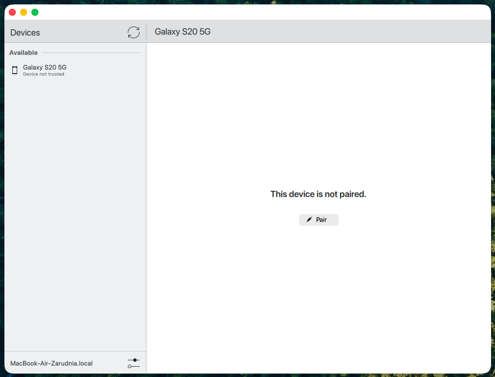 KDE Connect та інші методи для синхронізації Android і Mac 1 KDE Connect та інші методи для синхронізації Android і Mac 1