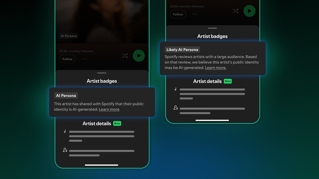 Spotify впроваджує позначки для ШІ-виконавців 2