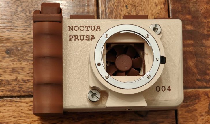Вентилятор Noctua 40mm охолоджує камеру CAIM1 1
