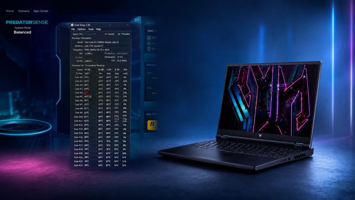 Acer замінила рідкий метал на Arctic MX-4, спричинивши перегрів Core i9 до 102°C 1