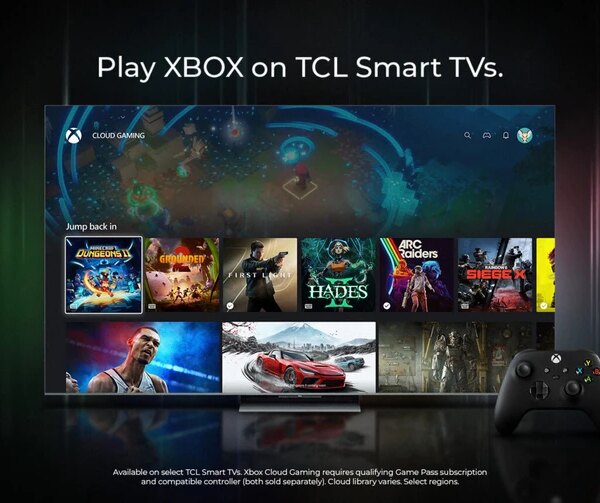 XBOX з’явиться на телевізорах TCL