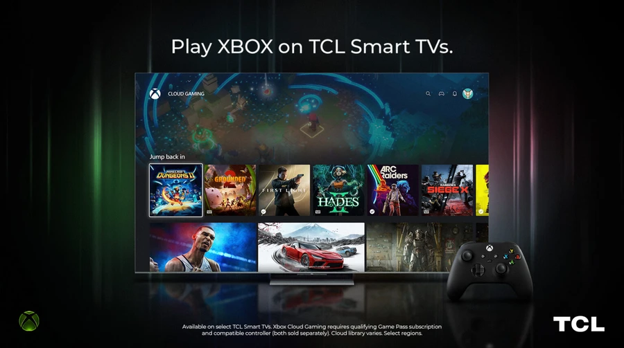 XBOX з’явиться на телевізорах TCL 1