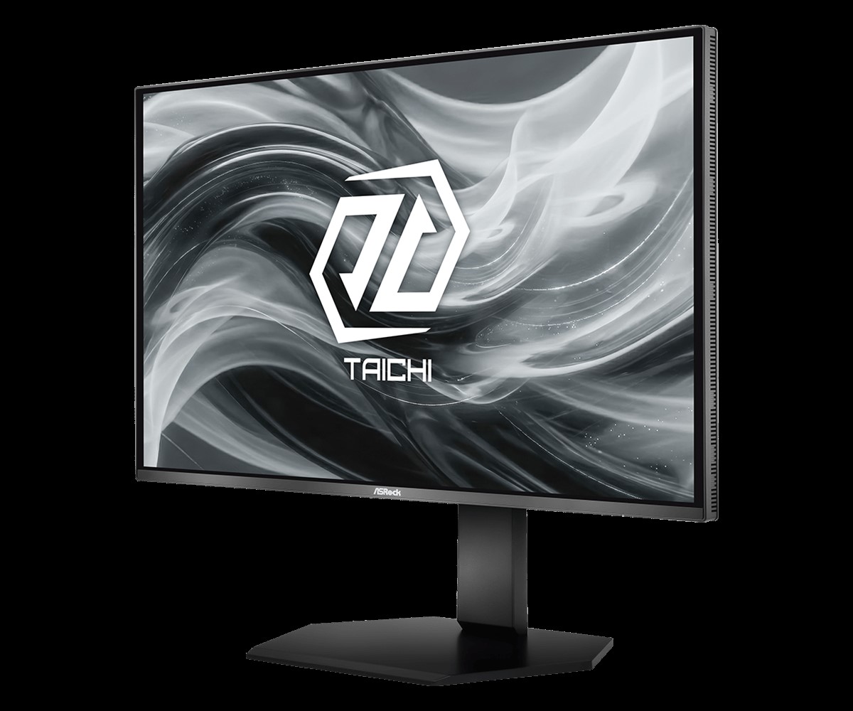 ASRock презентувала 720-герцеві OLED-монітори Taichi з двома портами DP 2.1 UHBR20 3