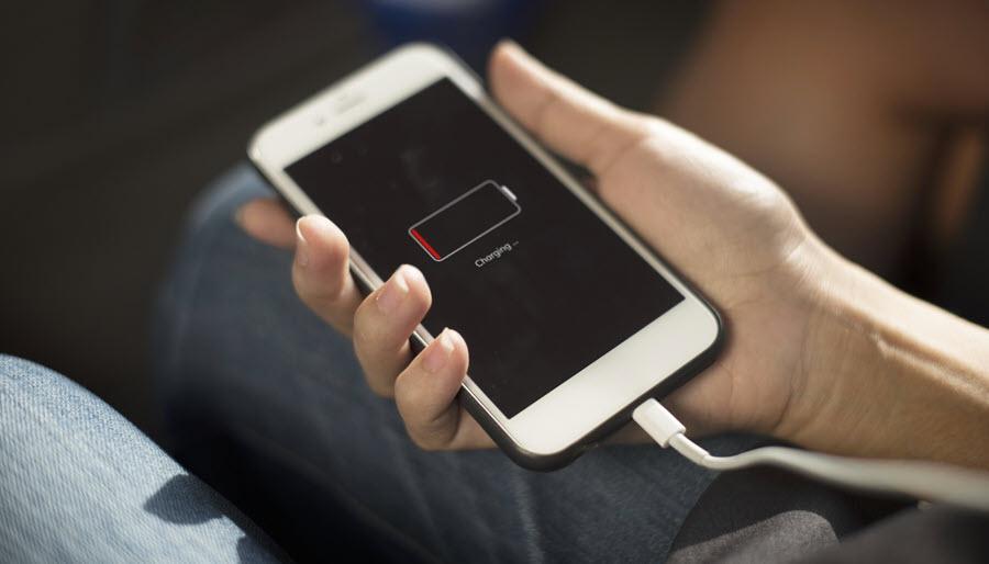 smartphone charging