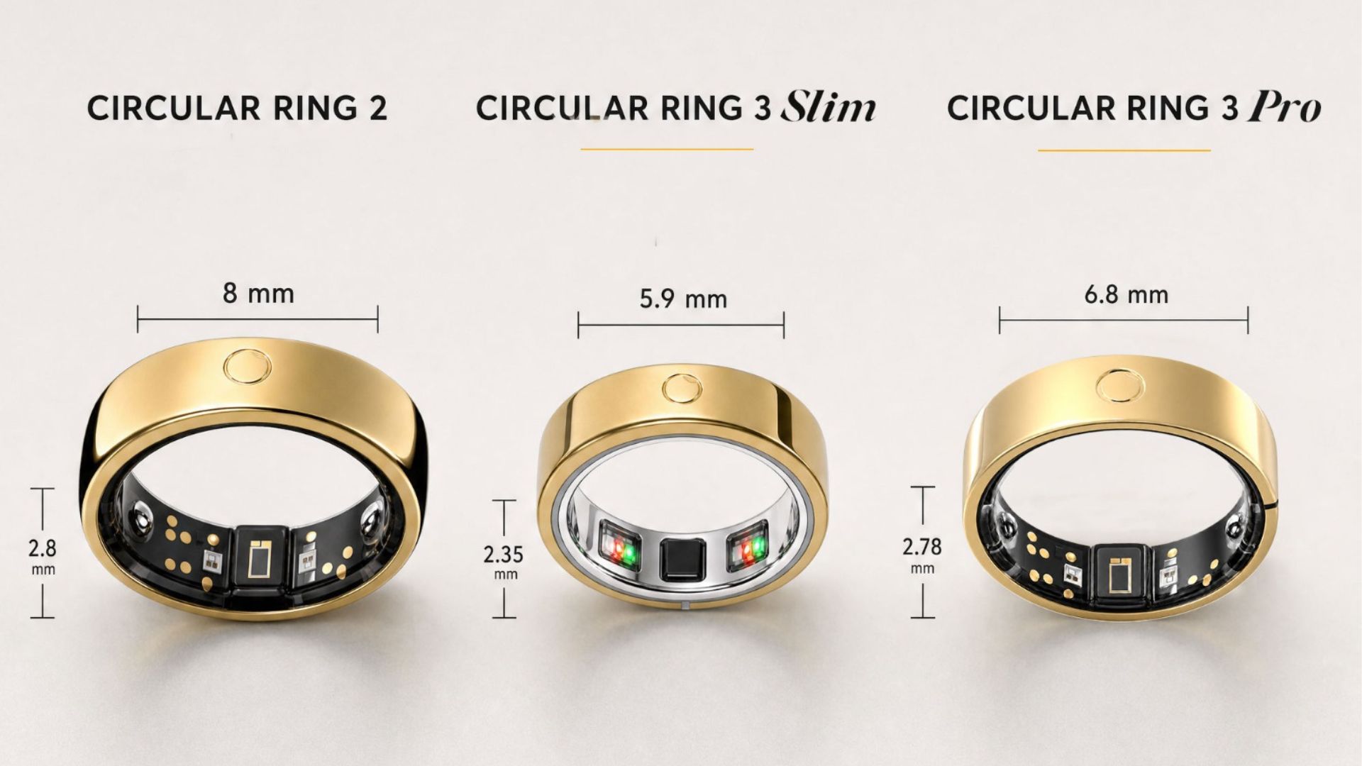 Circular створила смарт-кільця, яких бракує Oura та Galaxy Ring 10