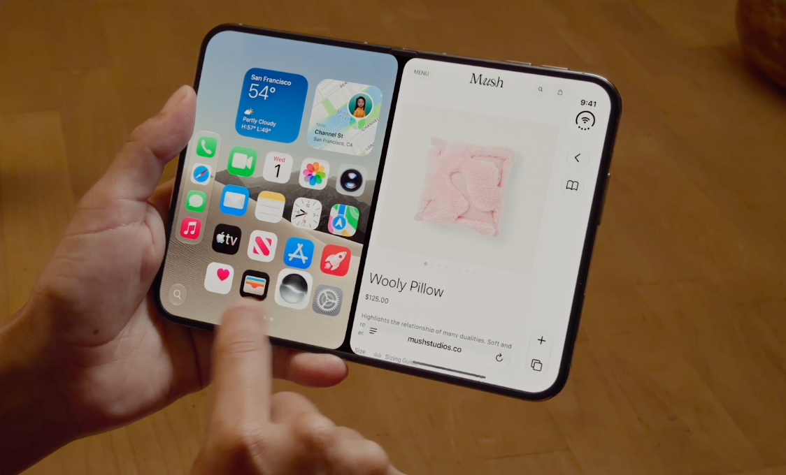 Apple представила iPhone Duo та Apple Watch з цілодобовим прослуховуванням 2