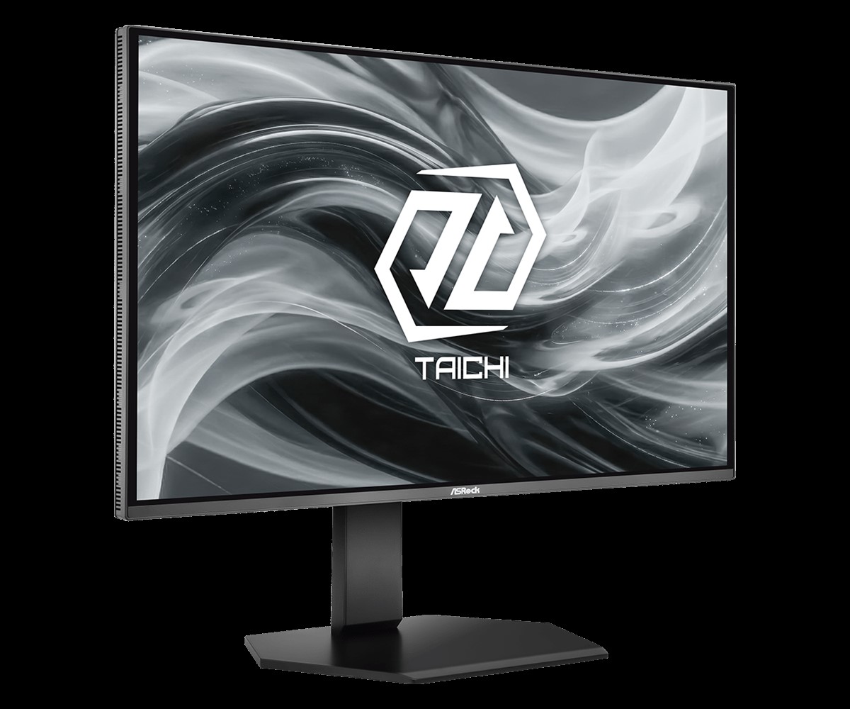 ASRock презентувала 720-герцеві OLED-монітори Taichi з двома портами DP 2.1 UHBR20 7