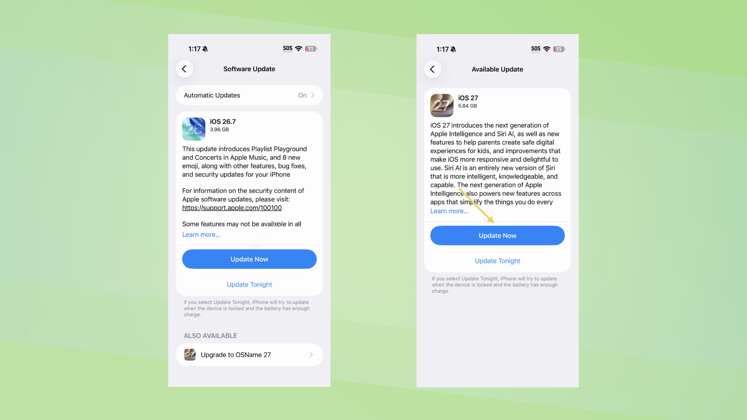 iOS 27 вже доступна 3 iOS 27 вже доступна 3
