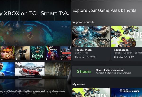 Xbox Cloud Gaming на телевізорах TCL: 15 годин ігрового часу замість попередніх 20